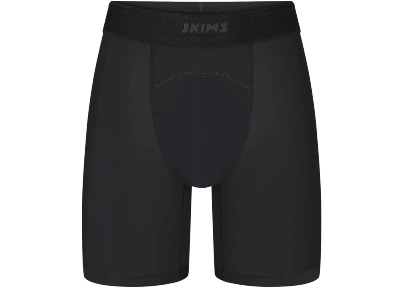 SKIMS Men's 7" Flex Boxer Brief Obsidian