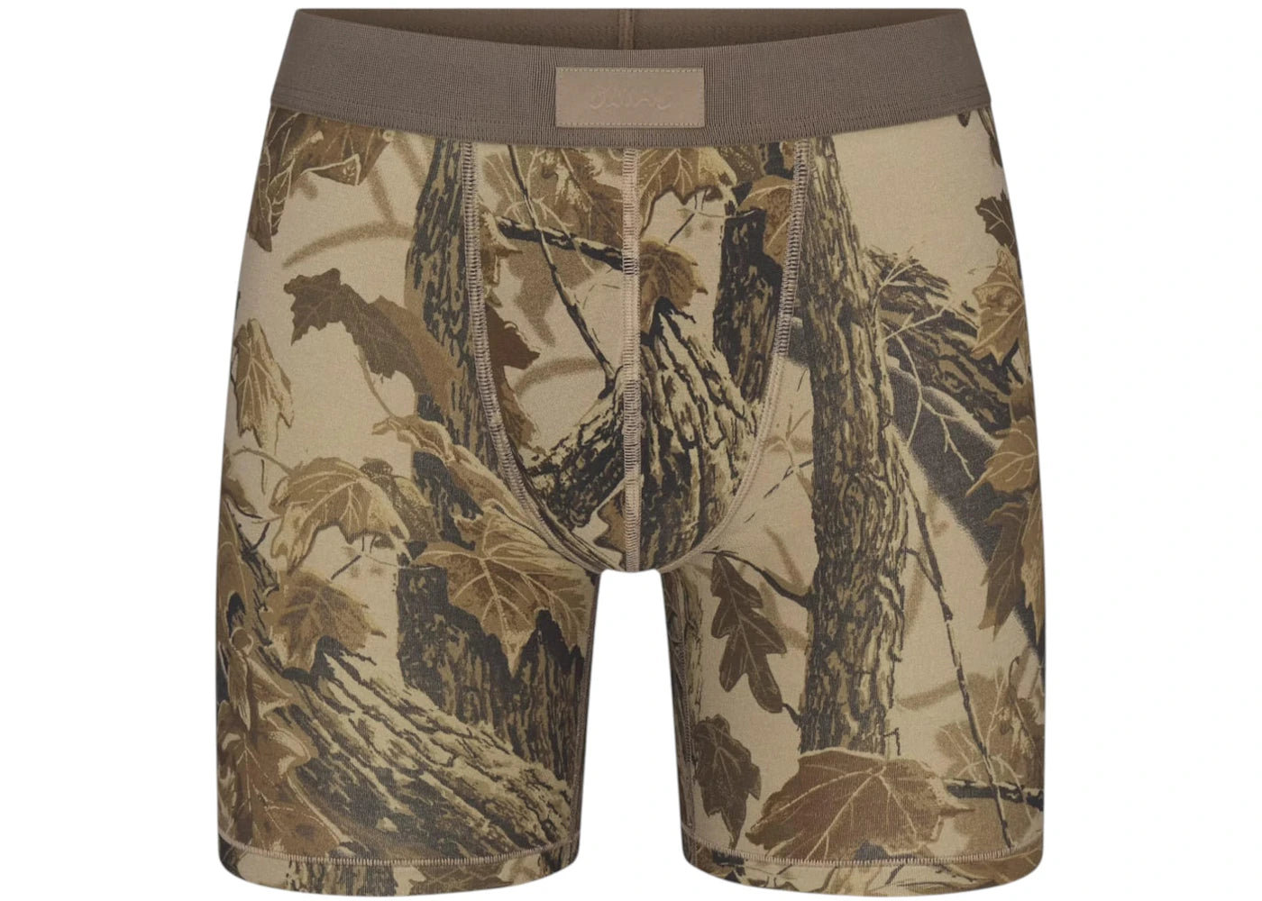SKIMS Men's Cotton 5" Boxer Brief Realtree Camo Print