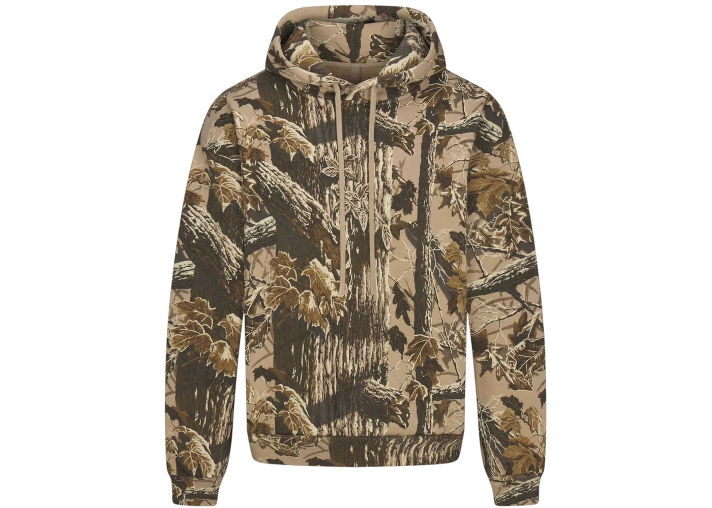 SKIMS Men's Heavyweight Fleece Relaxed Hoodie Realtree Camo Print