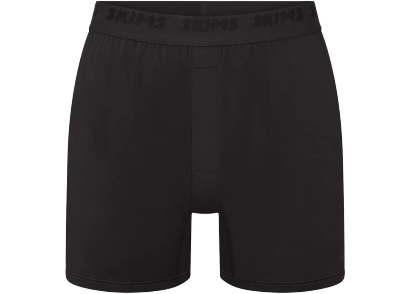 SKIMS Men's Stretch Knit Boxer Obsidian