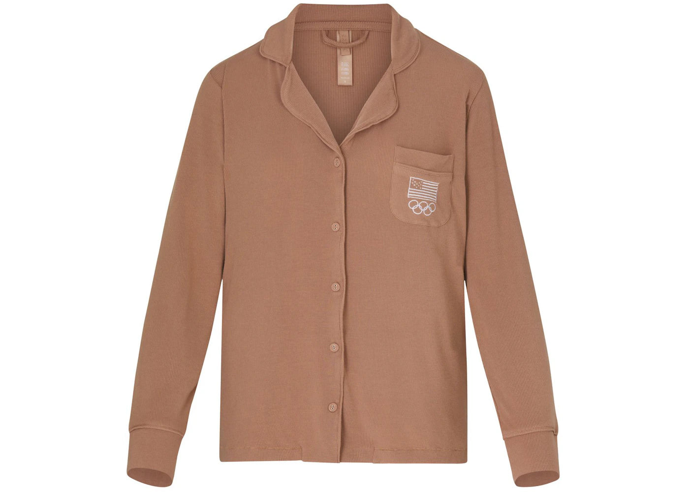 SKIMS Olympic Capsule Jersey Sleep Set Sienna