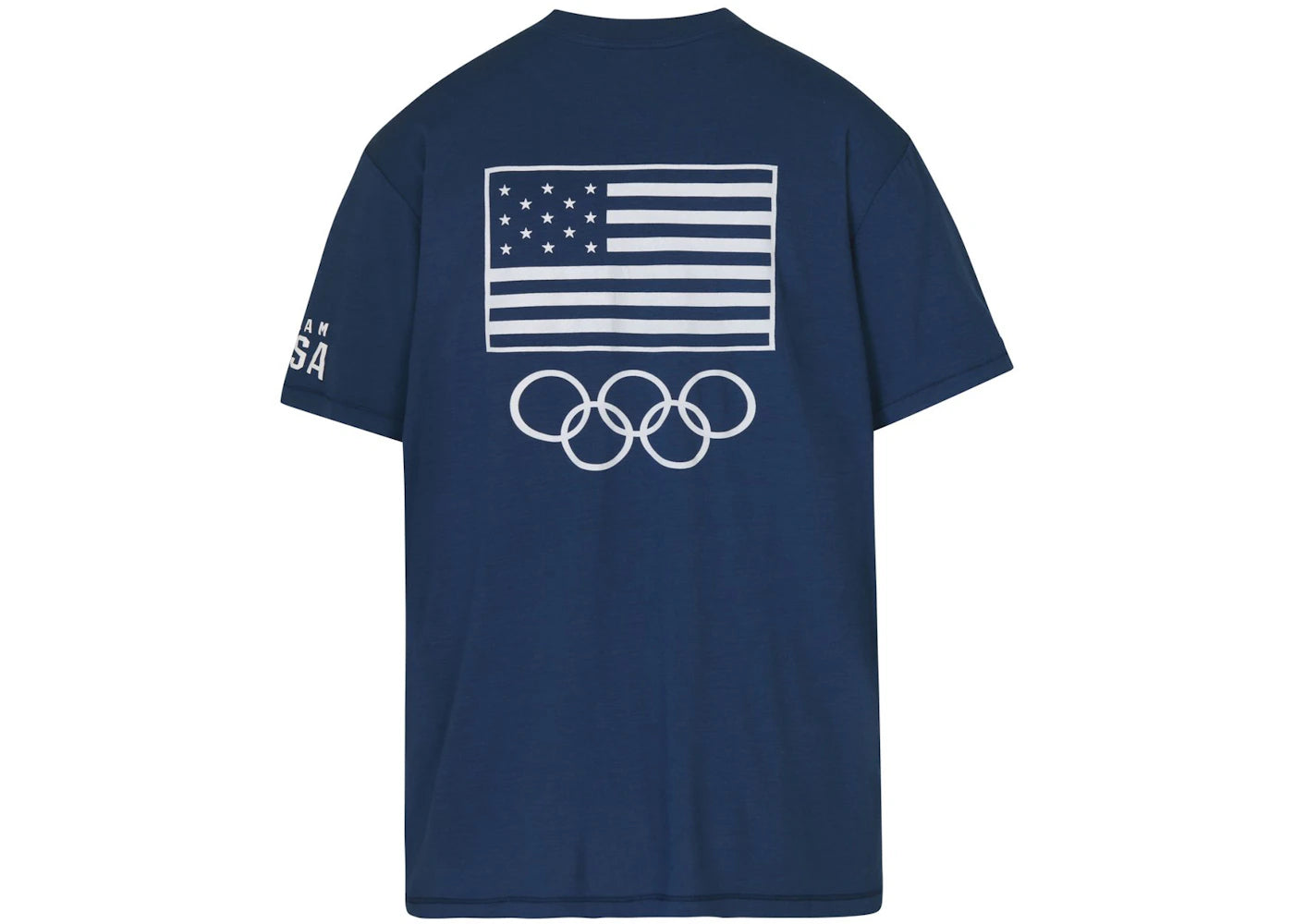 SKIMS Olympic Capsule Jersey T-Shirt Navy
