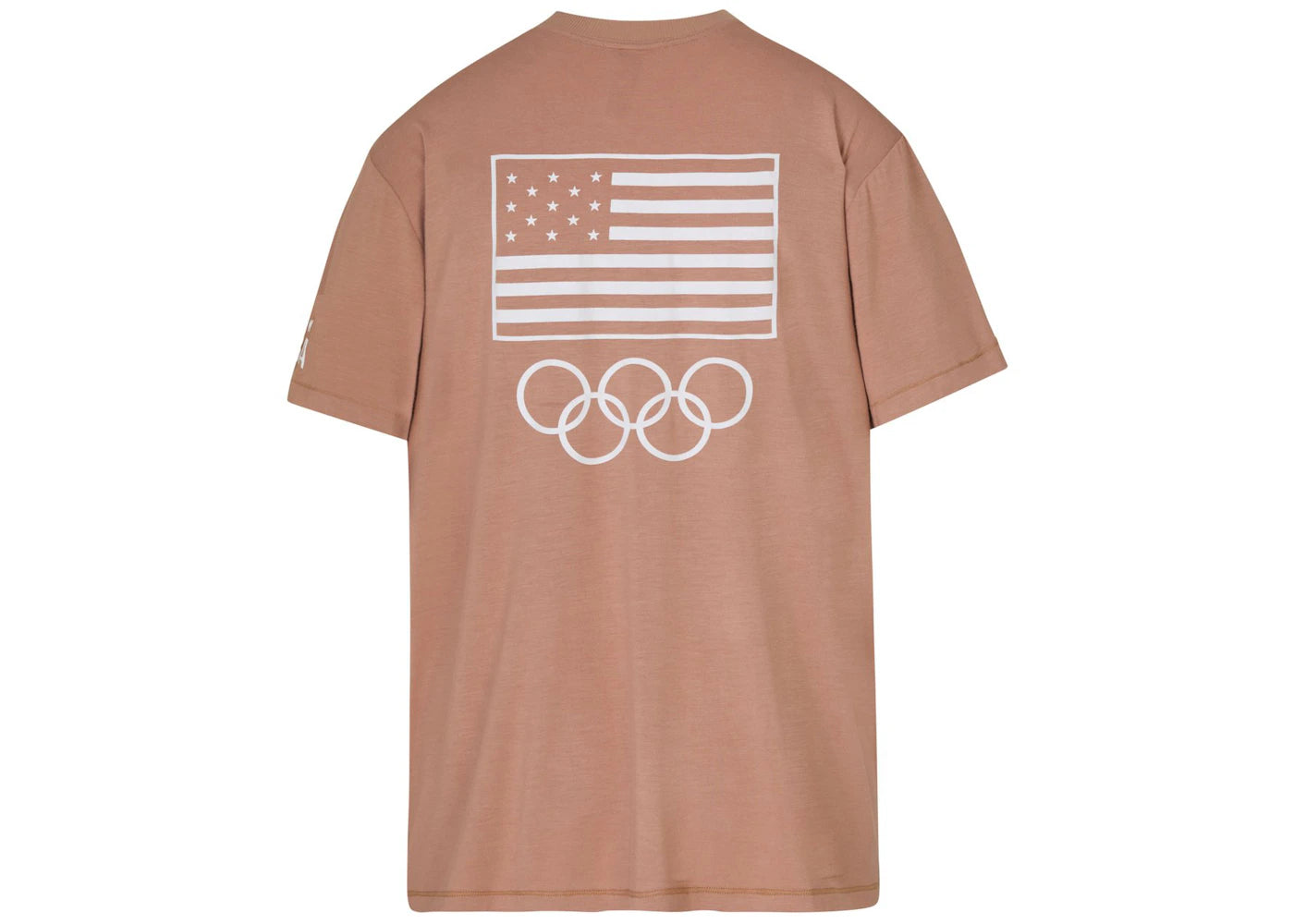 SKIMS Olympic Capsule Jersey T-Shirt Sienna