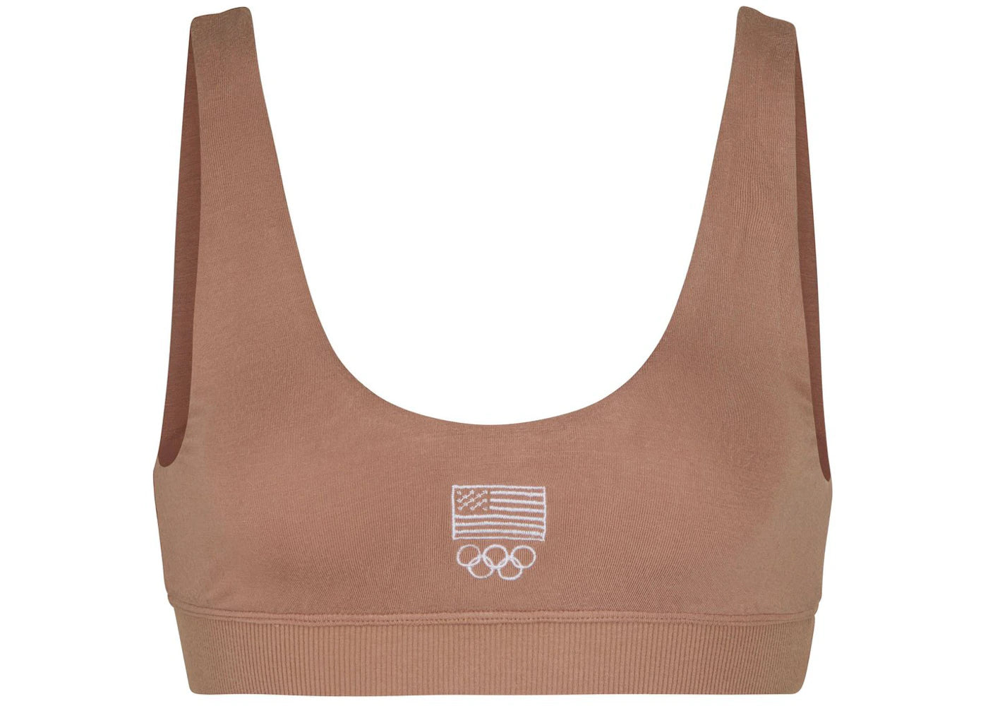 SKIMS Olympic Capsule Sleep Bra Sienna