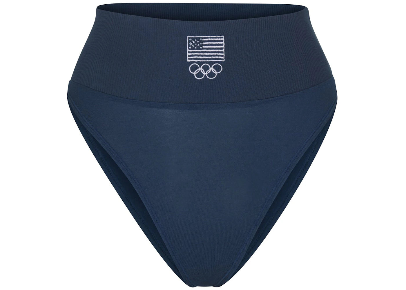 SKIMS Olympic Capsule Sleep Brief Navy