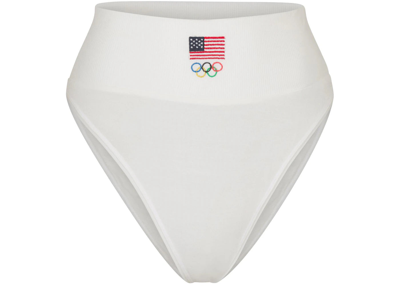 SKIMS Olympic Capsule Sleep Brief White