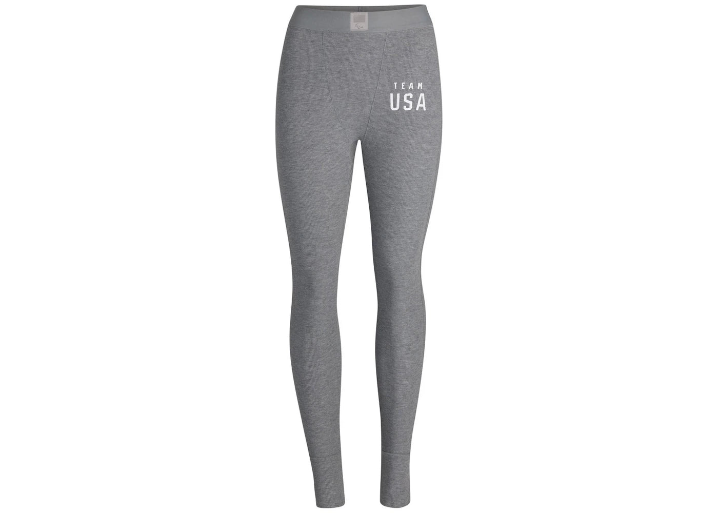 SKIMS Paralympic Capsule Rib Legging Heather Grey