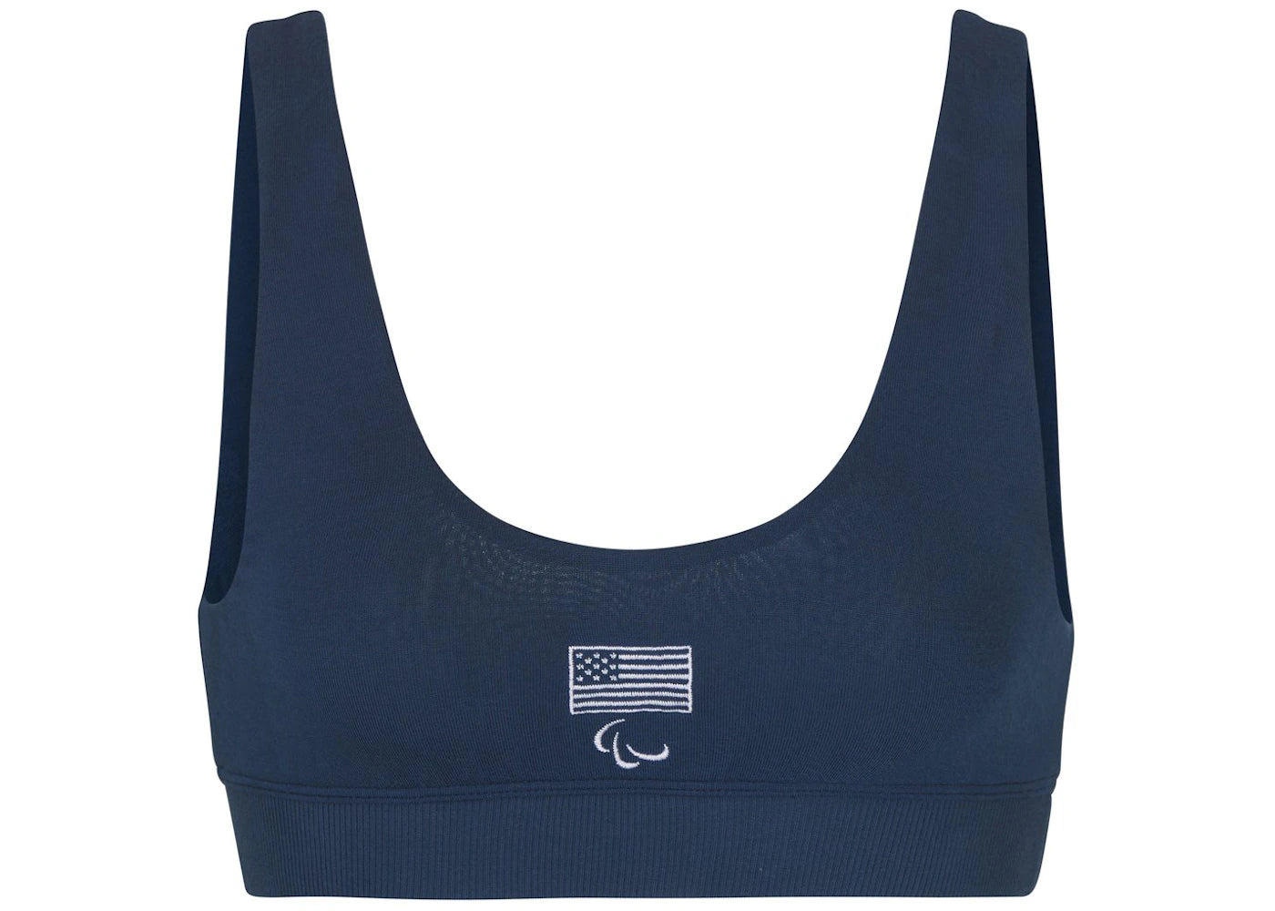 SKIMS Paralympic Capsule Sleep Bra Navy