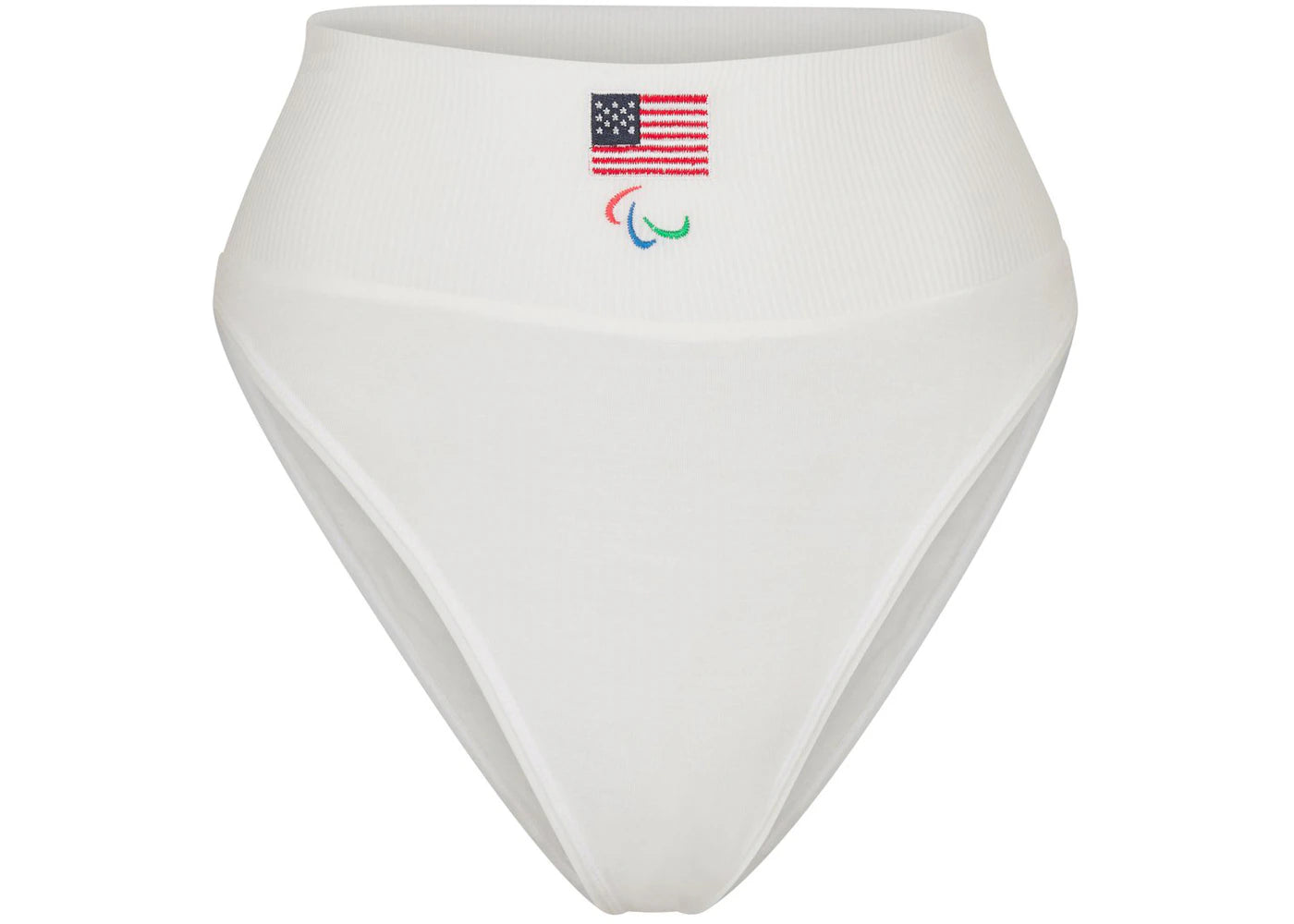 SKIMS Paralympic Capsule Sleep Brief White