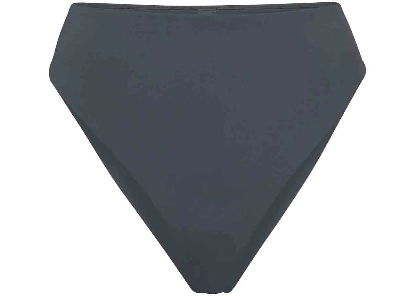 SKIMS Swim Mid Waist Bottom Gunmetal