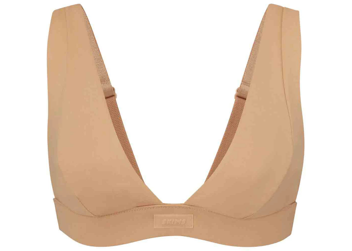 SKIMS Swim Plunge Bikini Top Ochre