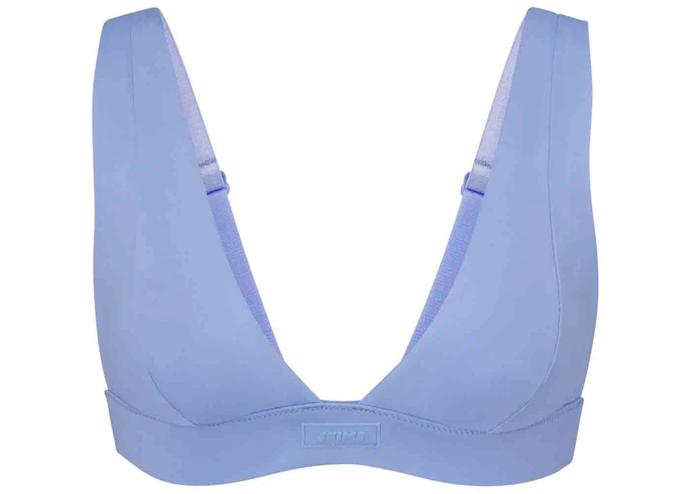 SKIMS Swim Plunge Bikini Top Periwinkle