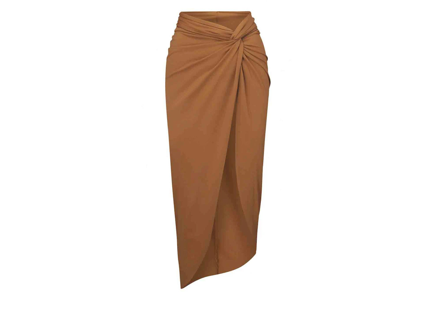 SKIMS Swim Sarong Skirt Almond