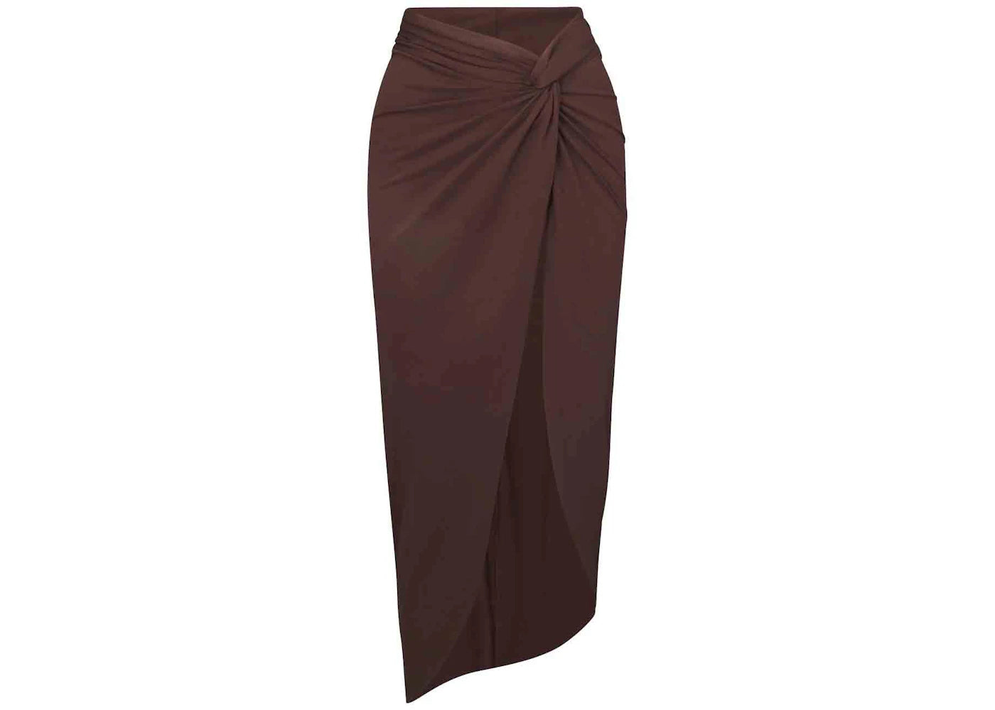 SKIMS Swim Sarong Skirt Cocoa
