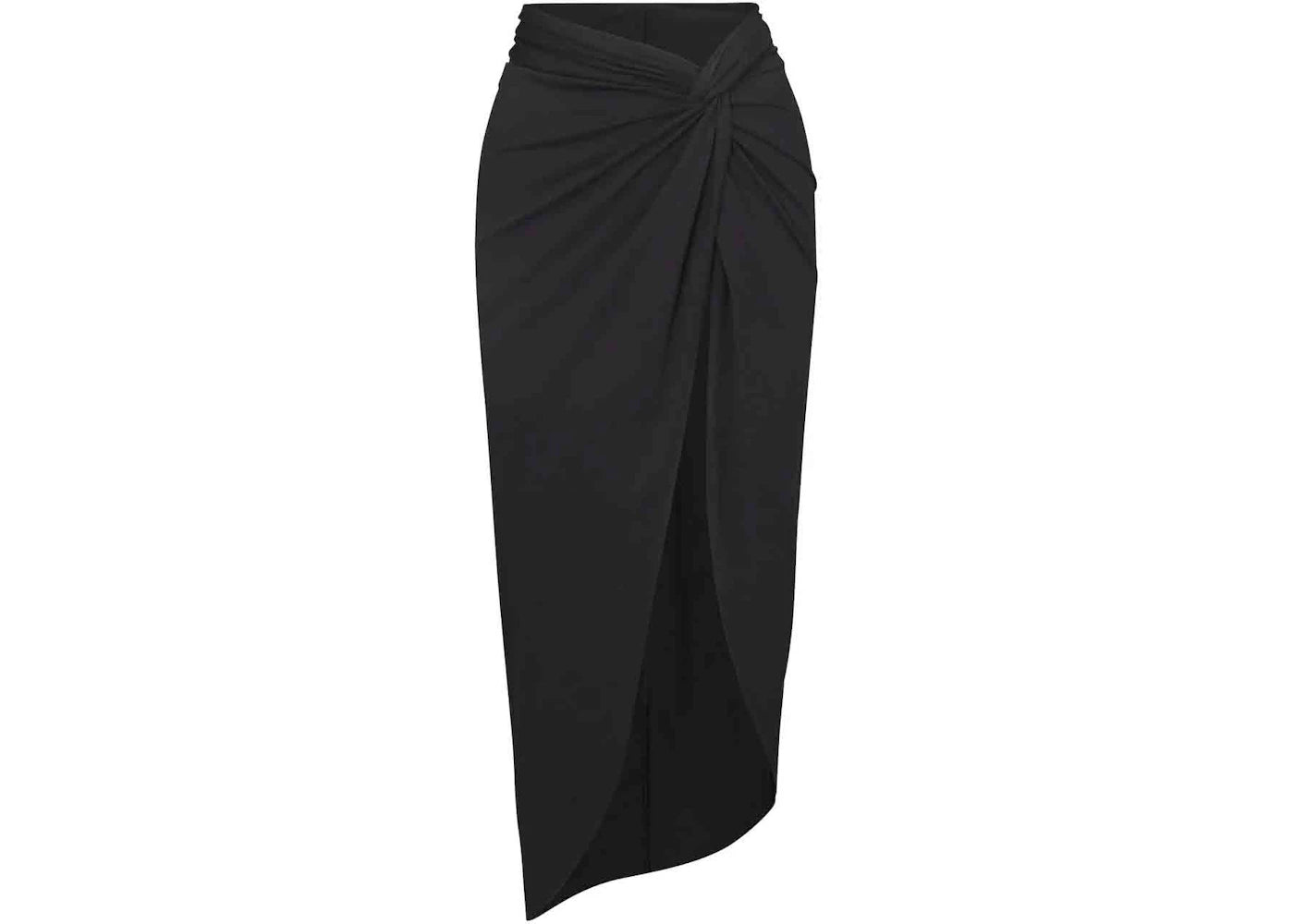 SKIMS Swim Sarong Skirt Onyx