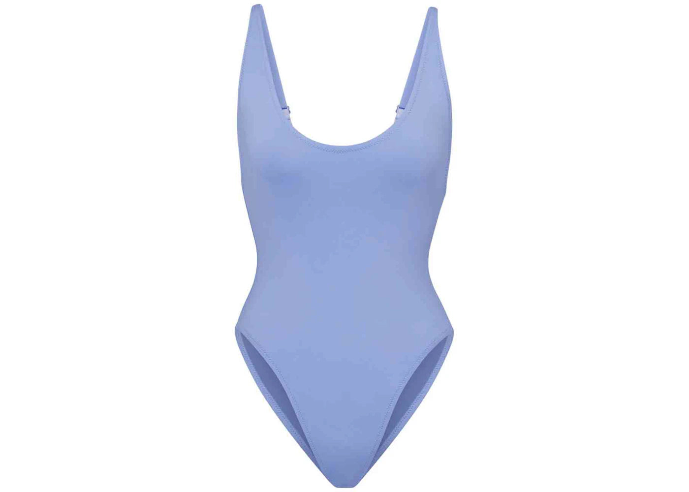 SKIMS Swim Scoop Neck One Piece Periwinkle