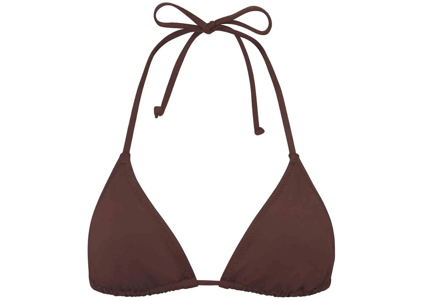 SKIMS Swim Triangle Top Cocoa