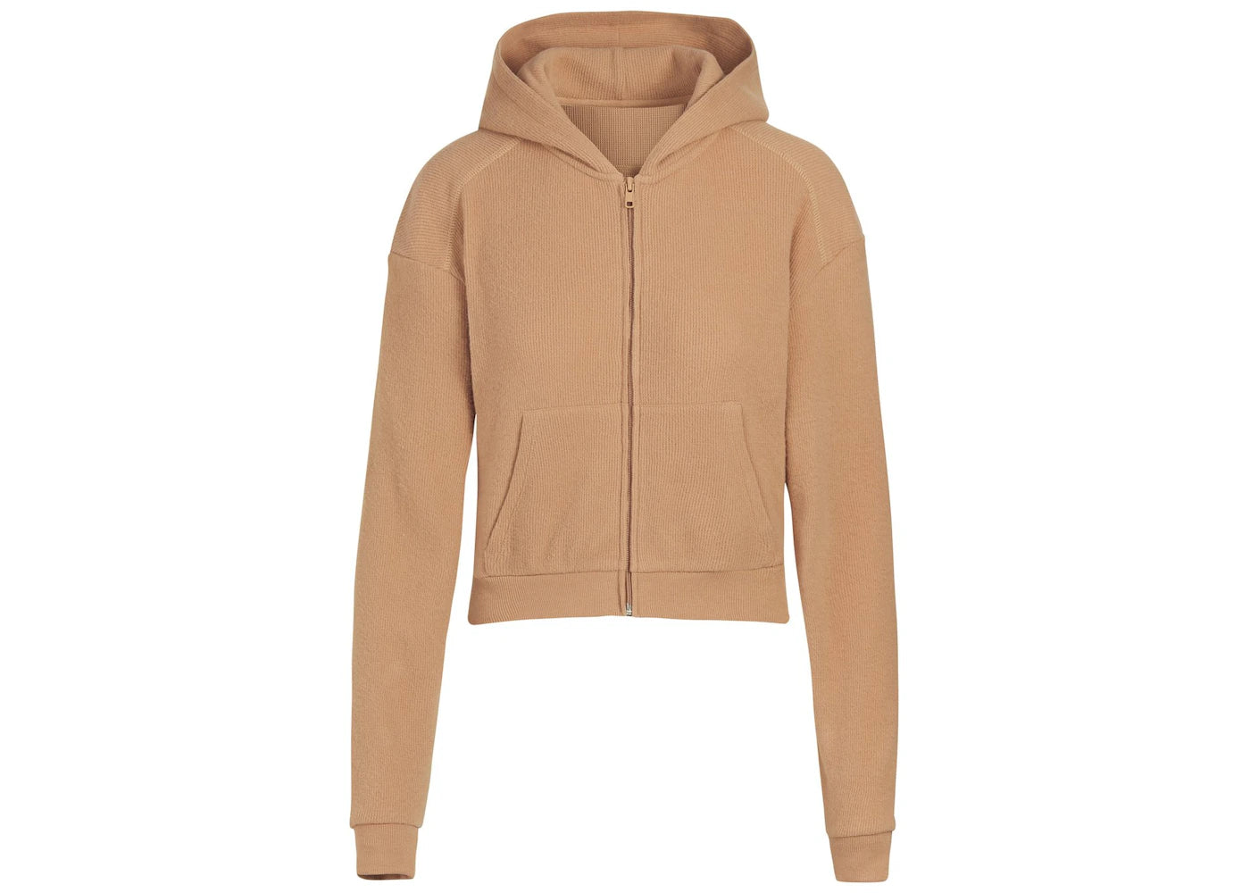 SKIMS Waffle Hoodie Ochre