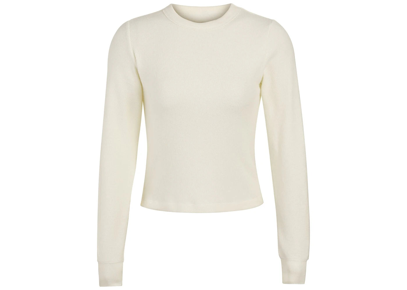 SKIMS Waffle Long Sleeve Bone