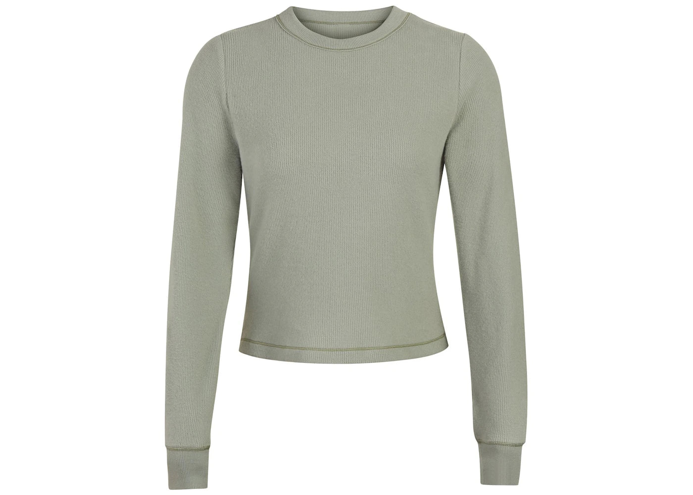 SKIMS Waffle Long Sleeve Mineral