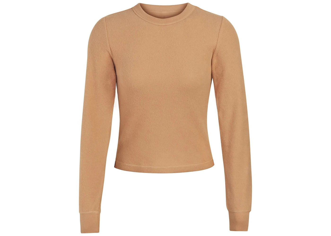 SKIMS Waffle Long Sleeve Ochre