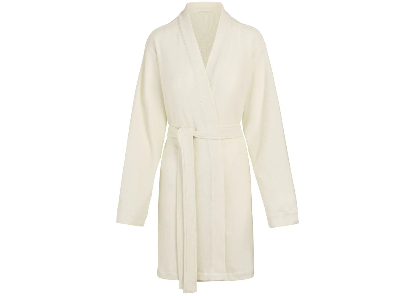 SKIMS Waffle Robe Bone