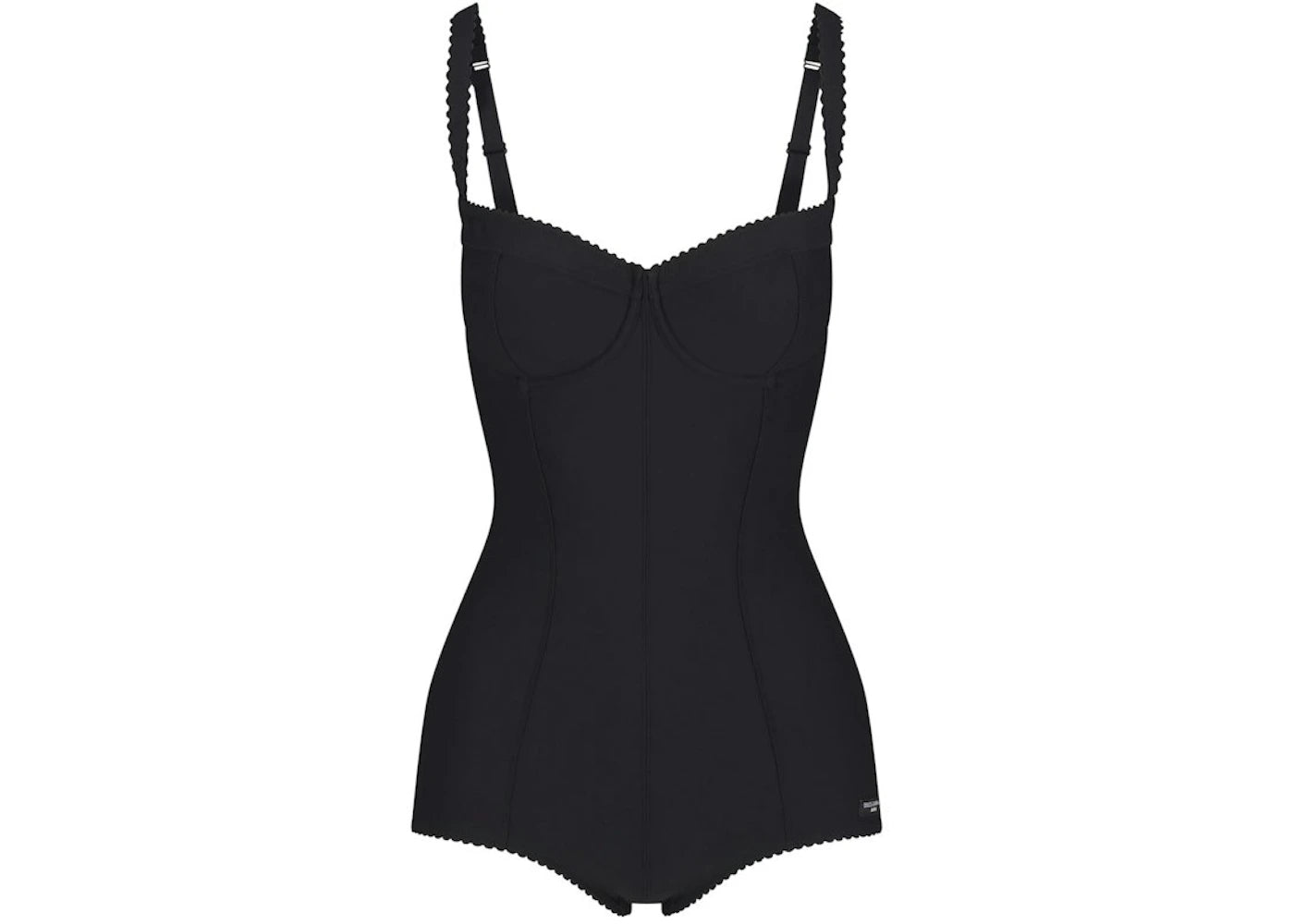 SKIMS x Dolce&Gabbana Skims Body Bodysuit Onyx