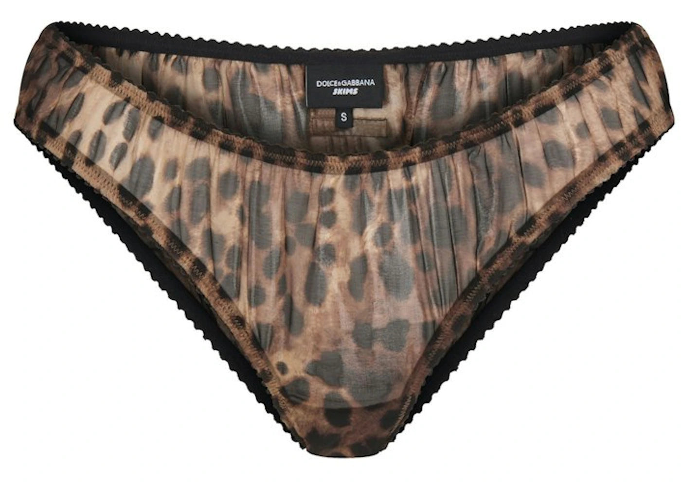 SKIMS x Dolce&Gabbana Skims Romance Bikini Leopard