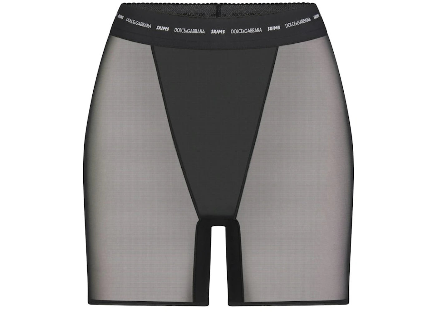 SKIMS x Dolce&Gabbana Ultra Fine Mesh Boxer Onyx