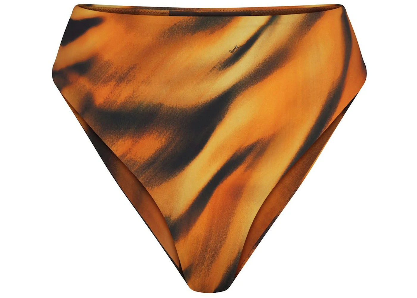 SKIMS x Roberto Cavalli High-Waisted Bikini Bottom Tiger Face Print