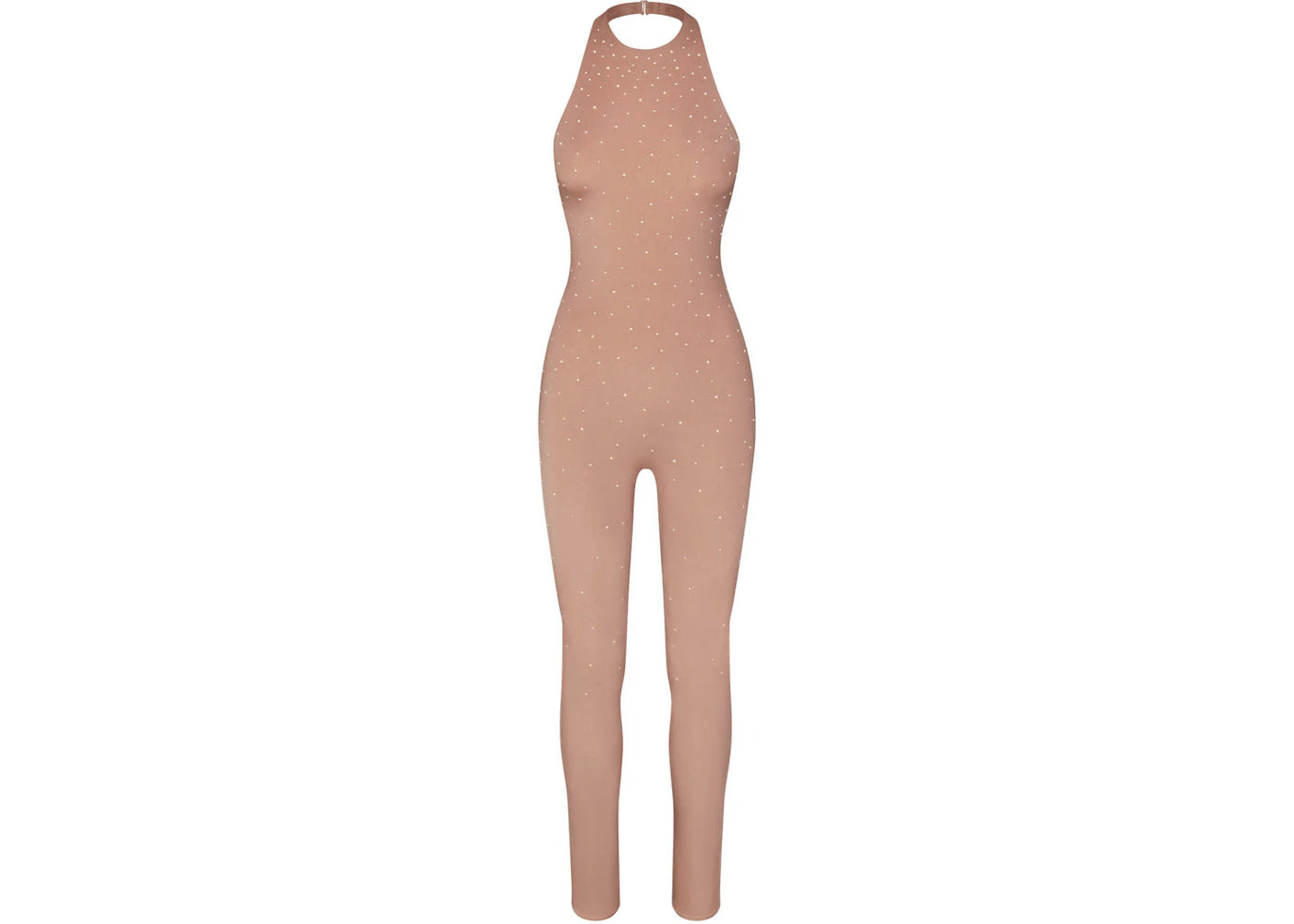 SKIMS x Swarovski Jelly Sheer Halter Catsuit Sienna