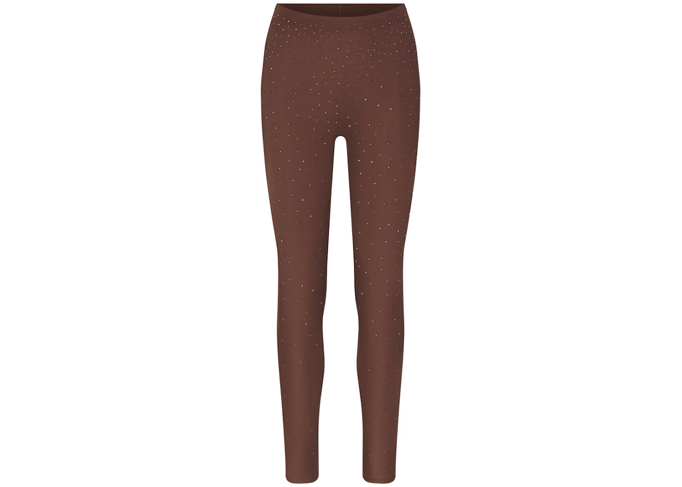 SKIMS x Swarovski Jelly Sheer High-Waisted Legging Cocoa