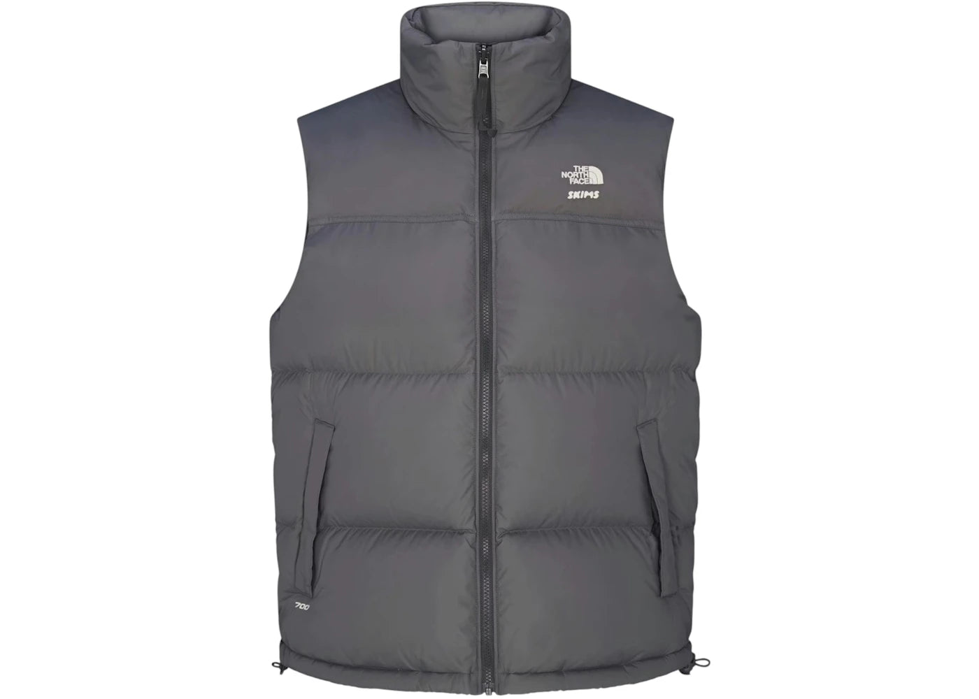 SKIMS x The North Face 1996 Nuptse Vest Gunmetal