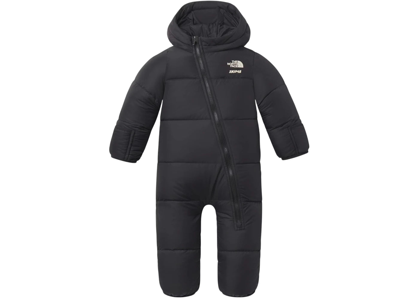 SKIMS x The North Face Baby 1996 Nuptse One-Piece Onyx