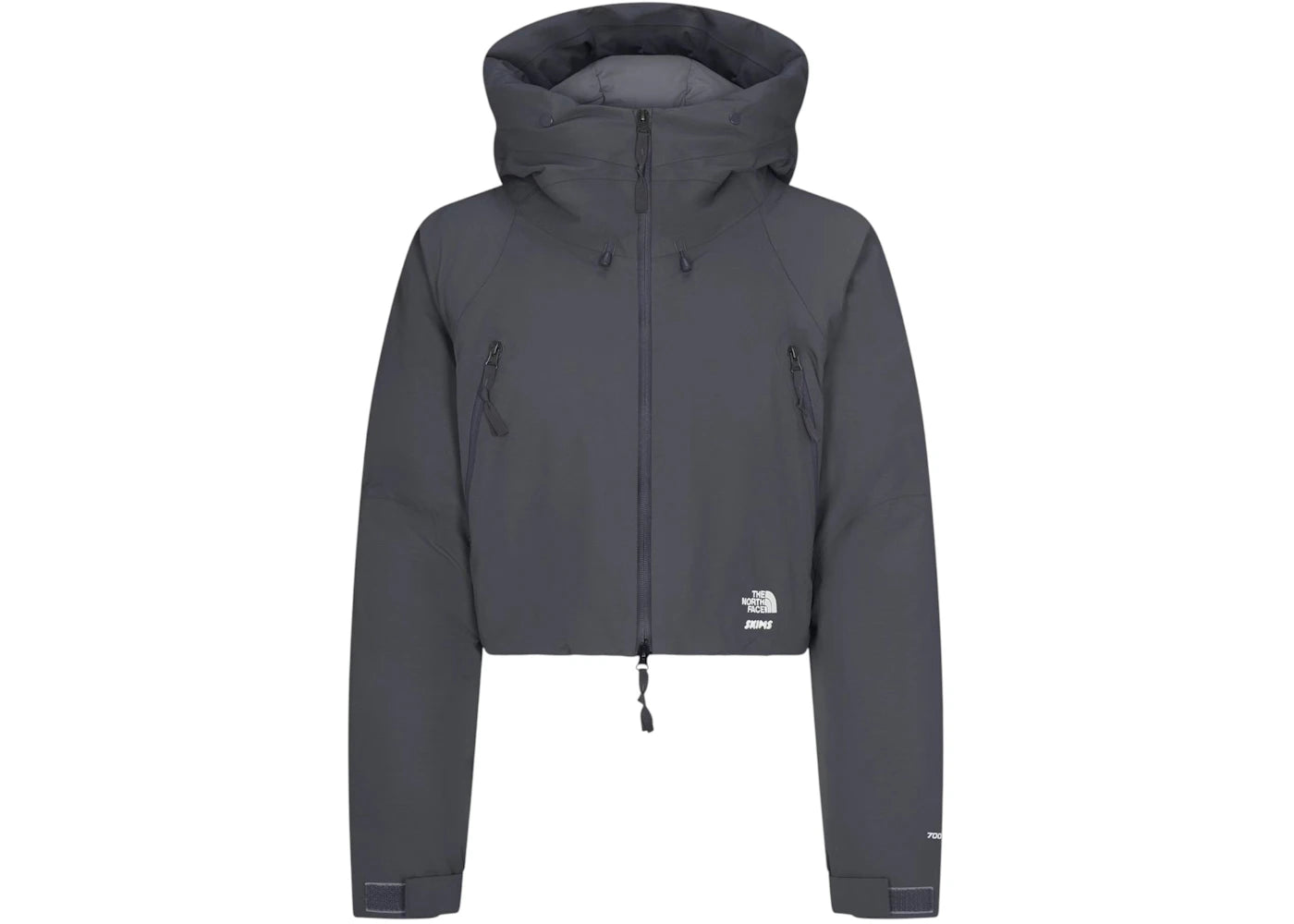 SKIMS x The North Face Insulated Shell Jacket Gunmetal