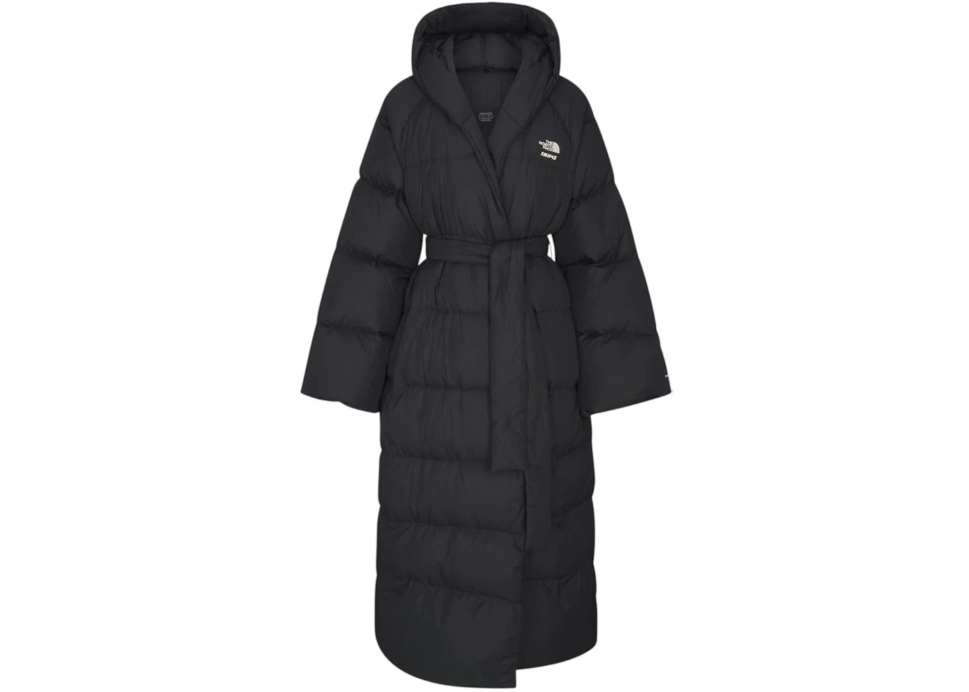 SKIMS x The North Face Nuptse Wrap Parka Onyx