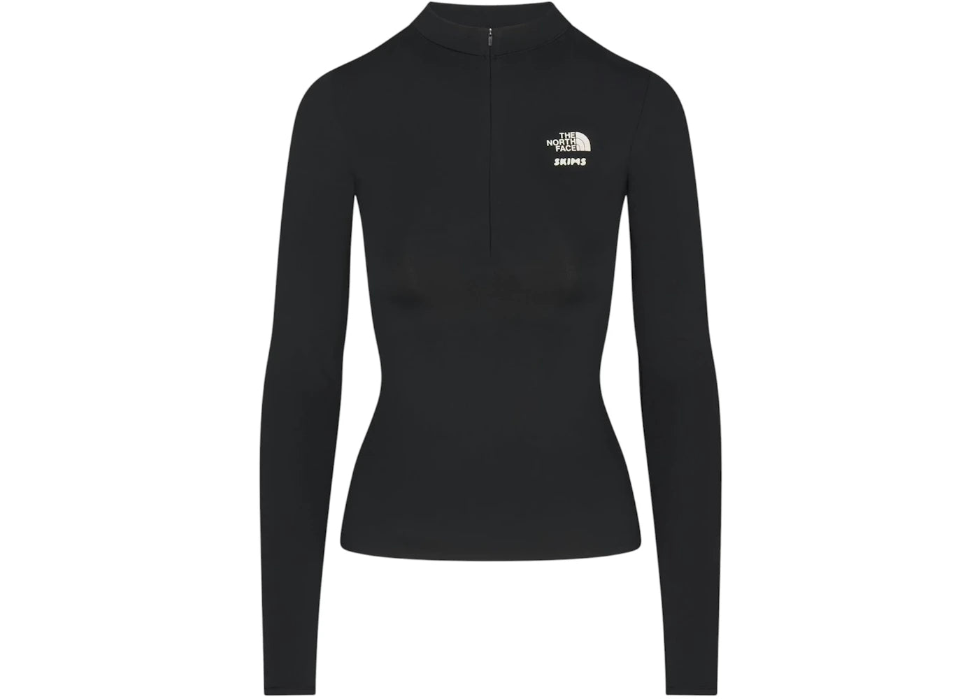 SKIMS x The North Face Refina Long Sleeve Top Onyx