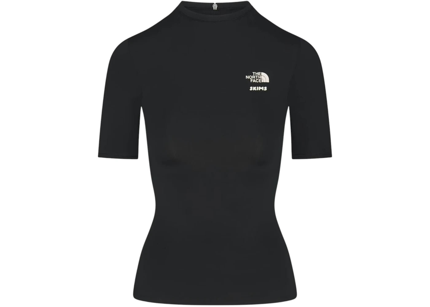 SKIMS x The North Face Refina Short Sleeve Top Onyx