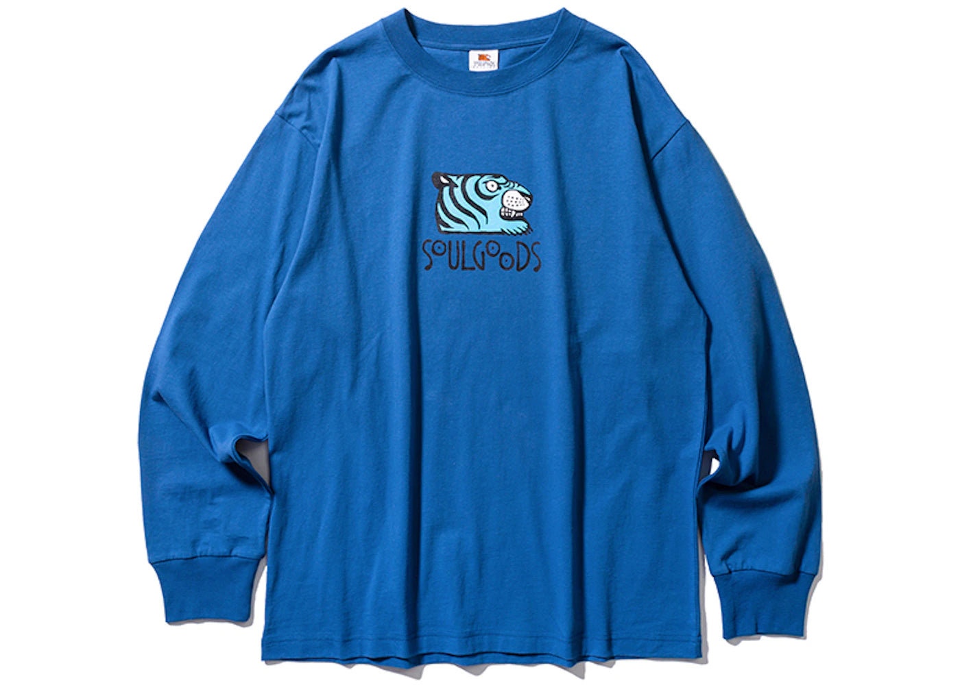 SOULGOODS Logo Autumn L/S T-Shirt Blue