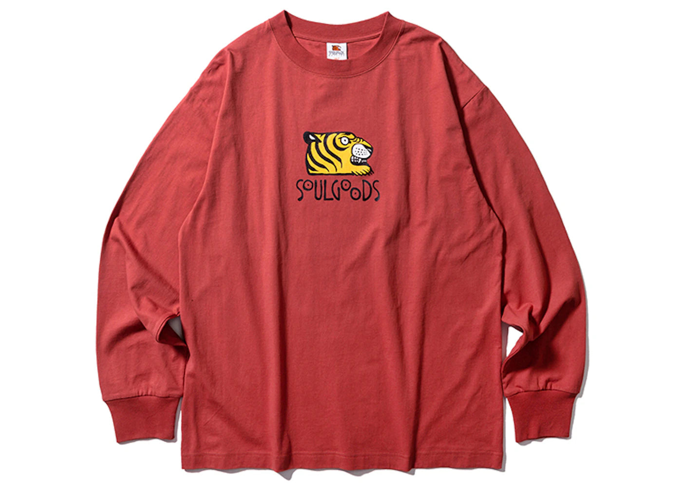 SOULGOODS Logo Autumn L/S T-Shirt Red