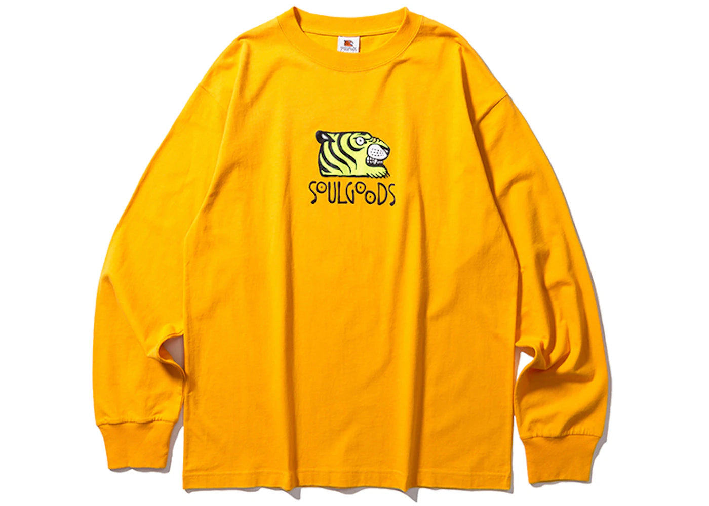 SOULGOODS Logo Autumn L/S T-Shirt Yellow