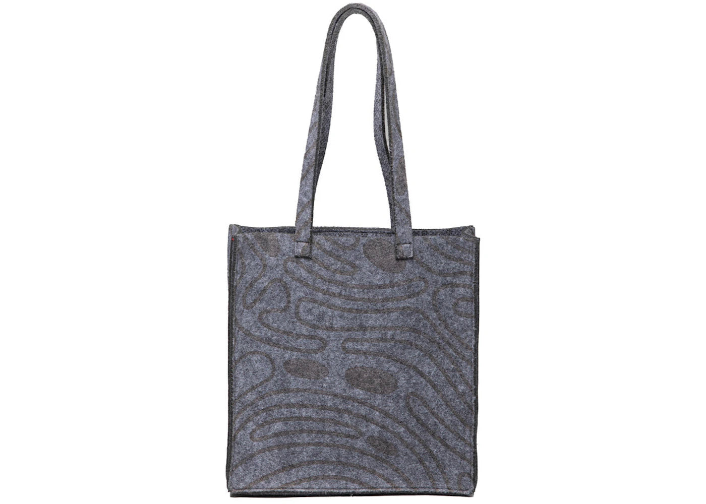 SPUNGE x Salehe Bembury Fat Felt Tote Concrete Paste/Bark