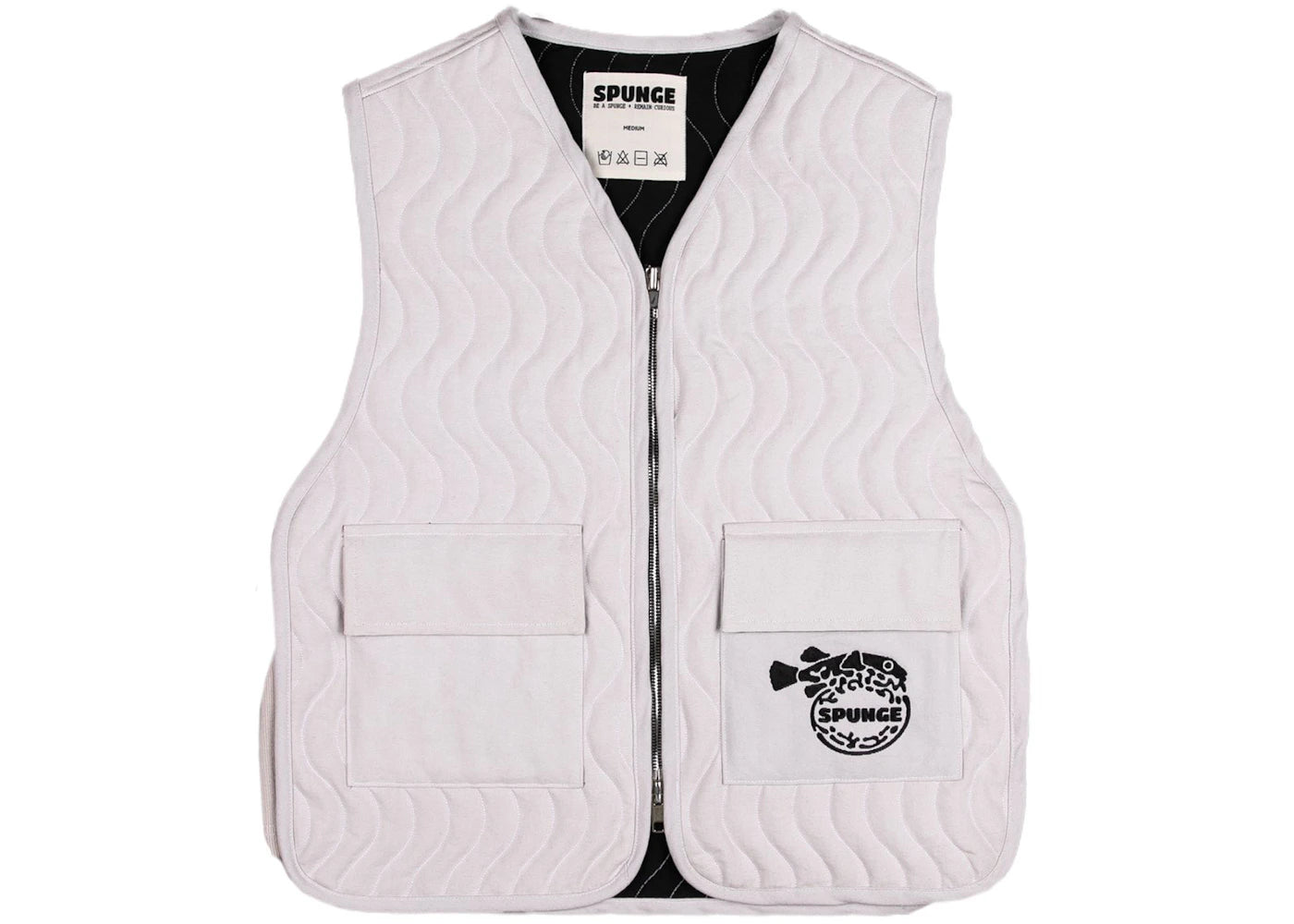 SPUNGE x Salehe Bembury Lowtide Vest Cloud Zest