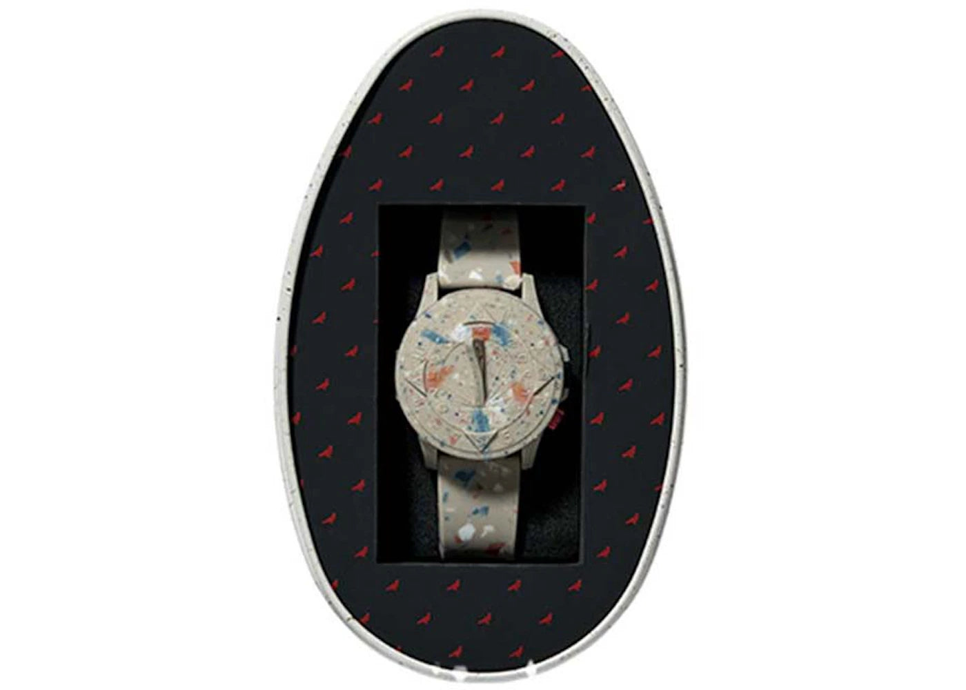Staple x Fossil Sundial 3 Hand Automatic Movement Watch (Light Grey) Watch