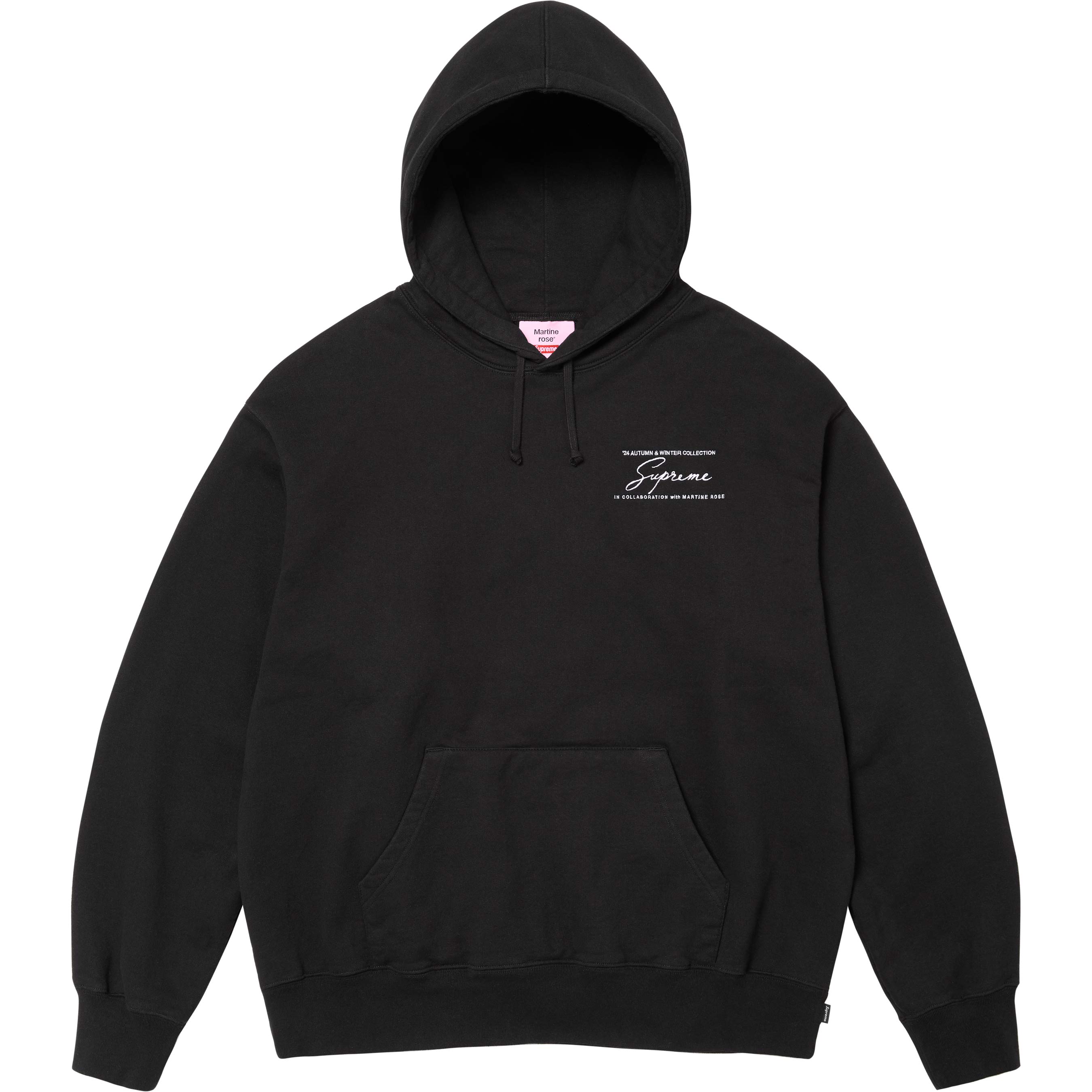 Supreme / Martine Rose Hooded Sweatshirt - Black