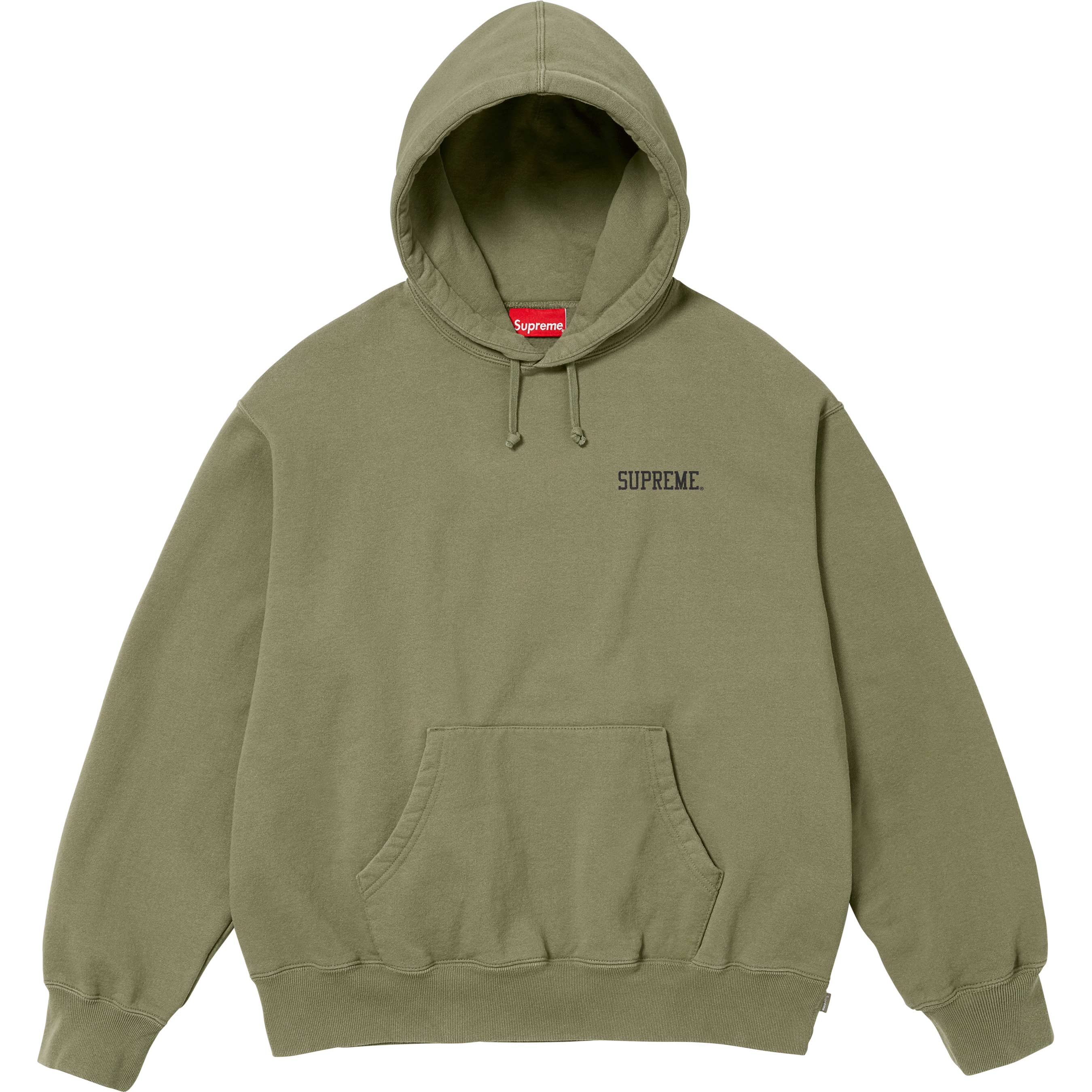 Supreme Anarchy Hooded Sweatshirt - Light Olive