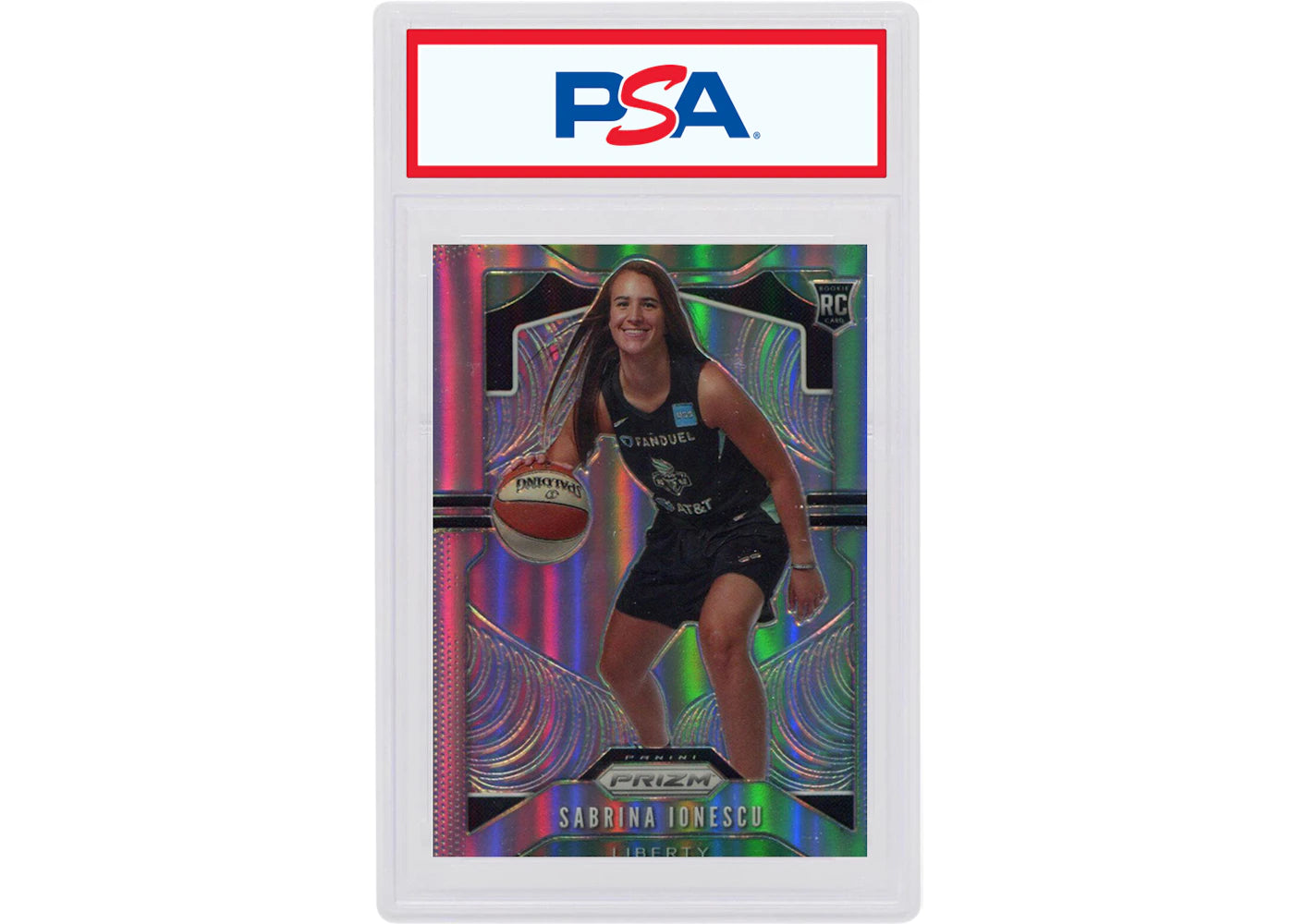Sabrina Ionescu 2020 Panini Prizm Rookie Silver #89 (PSA or BGS Graded)
