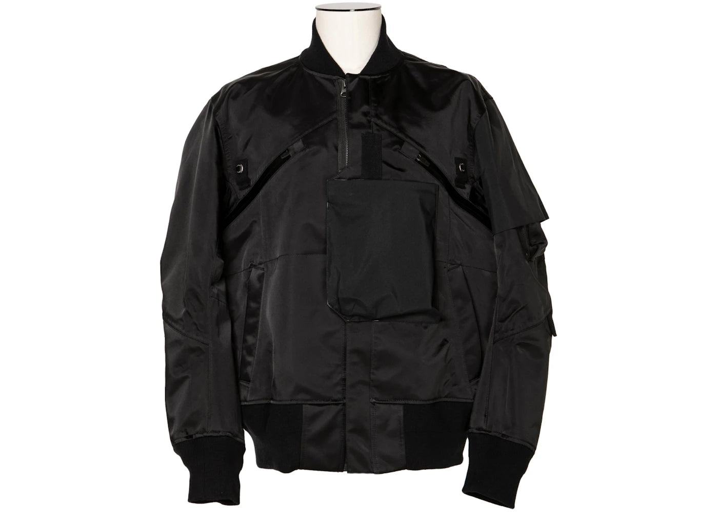 Sacai x Acronym Bomber Jacket Black