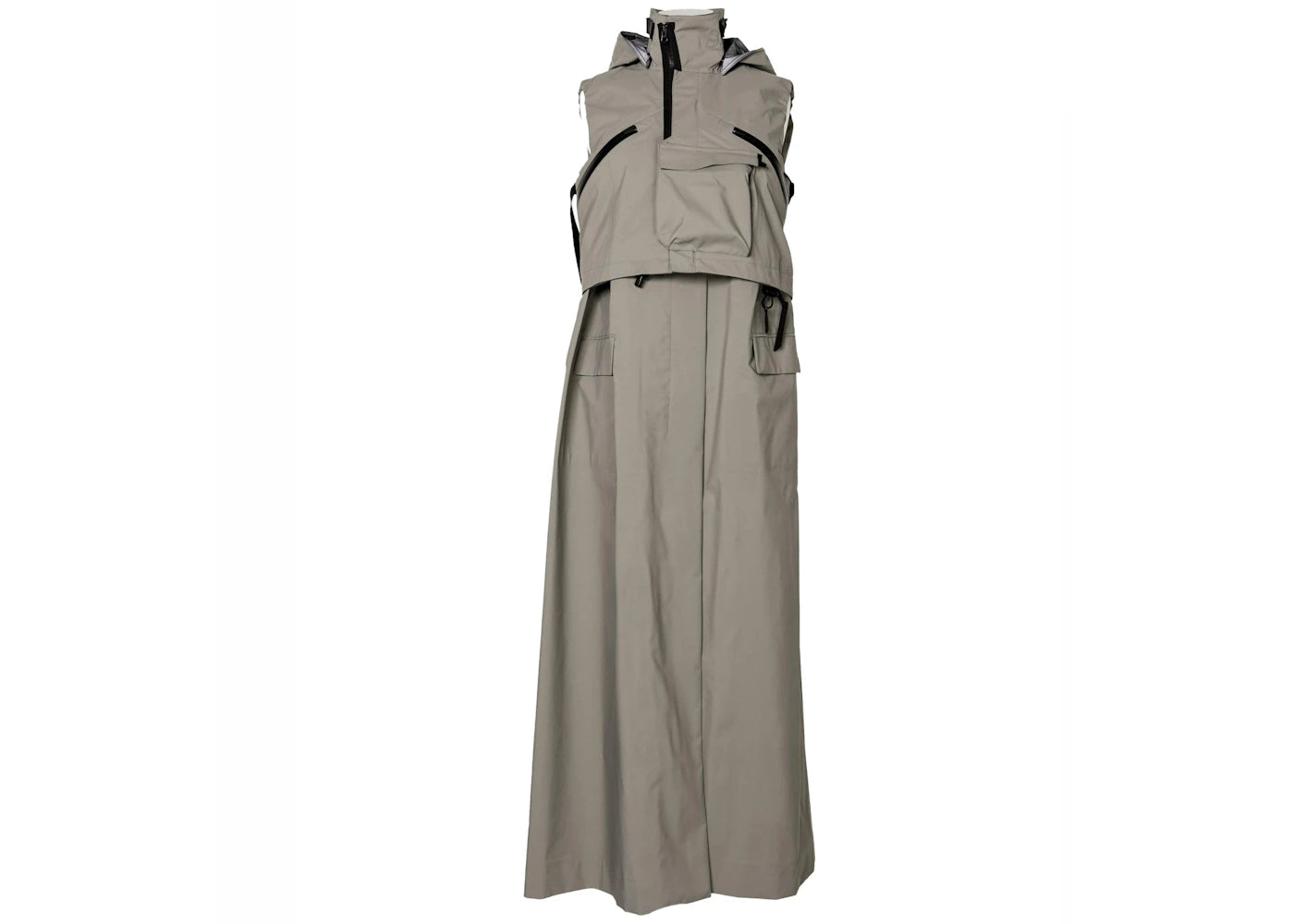 Sacai x Acronym Trench Dress Khaki