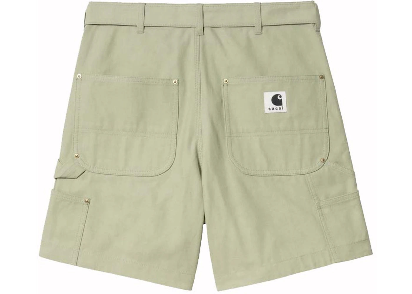 Sacai x Carharrtt WIP Duck Shorts Light Green